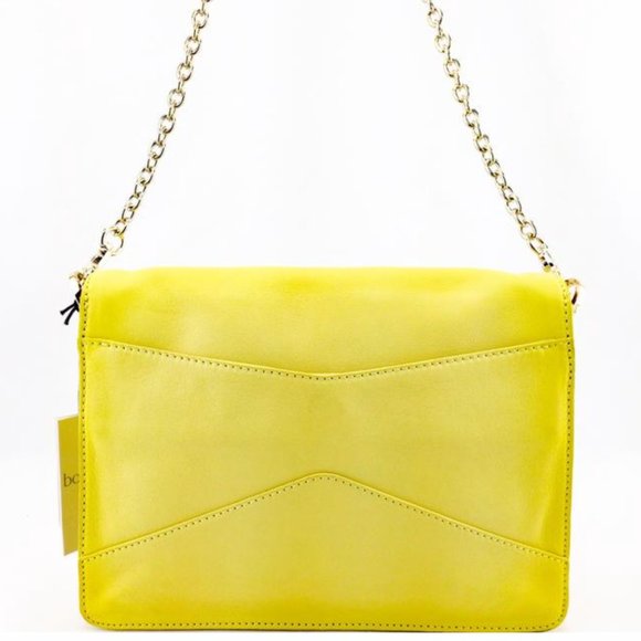 Botkier Clutch Acid Valentina Yellow Leather Bag - Picture 8 of 11